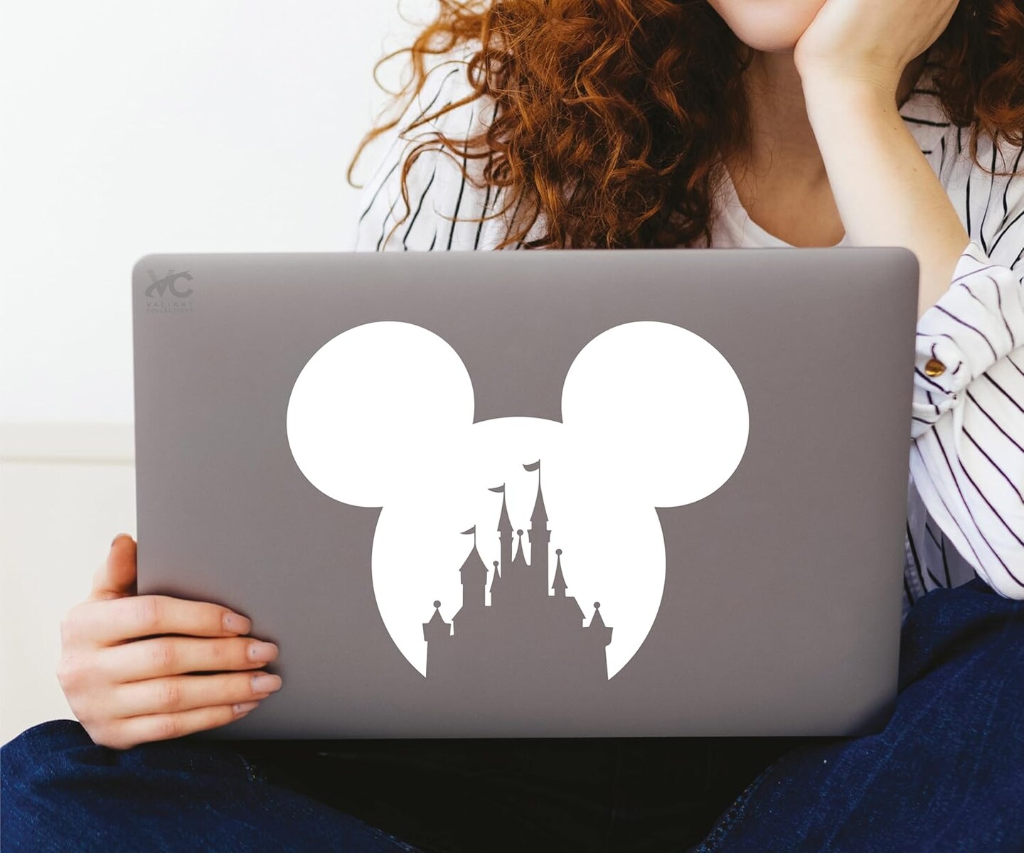 Mickey Mouse Disney Castle Stickers - Vinyl Decal for Car & Van-Indoor