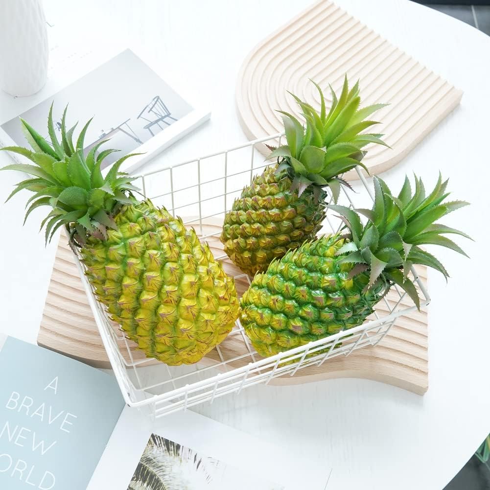 2 Pack Artificial Pineapple - Medium Green