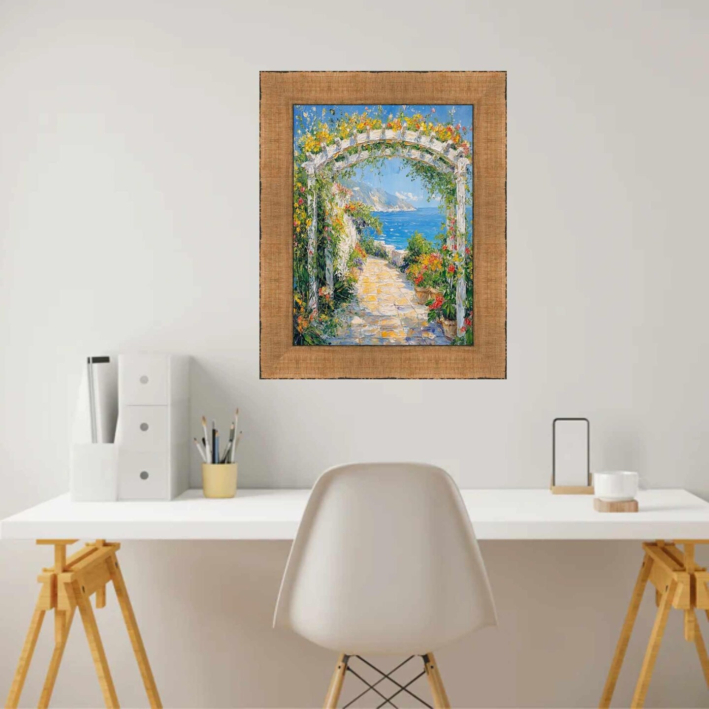 Wide Antique Gold Copper Bronze Picture Frame 20x30 frame
