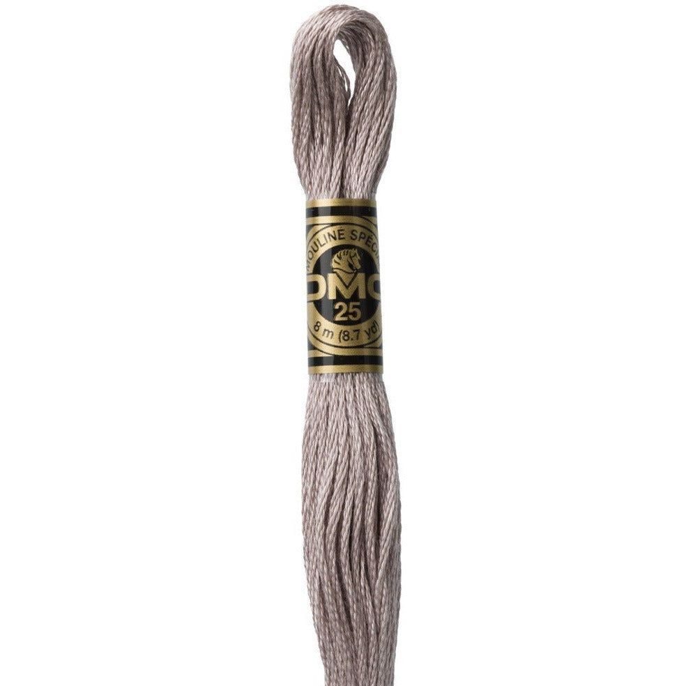DMC Embroidery Floss, 6-Strand - Shell Gray Medium #452