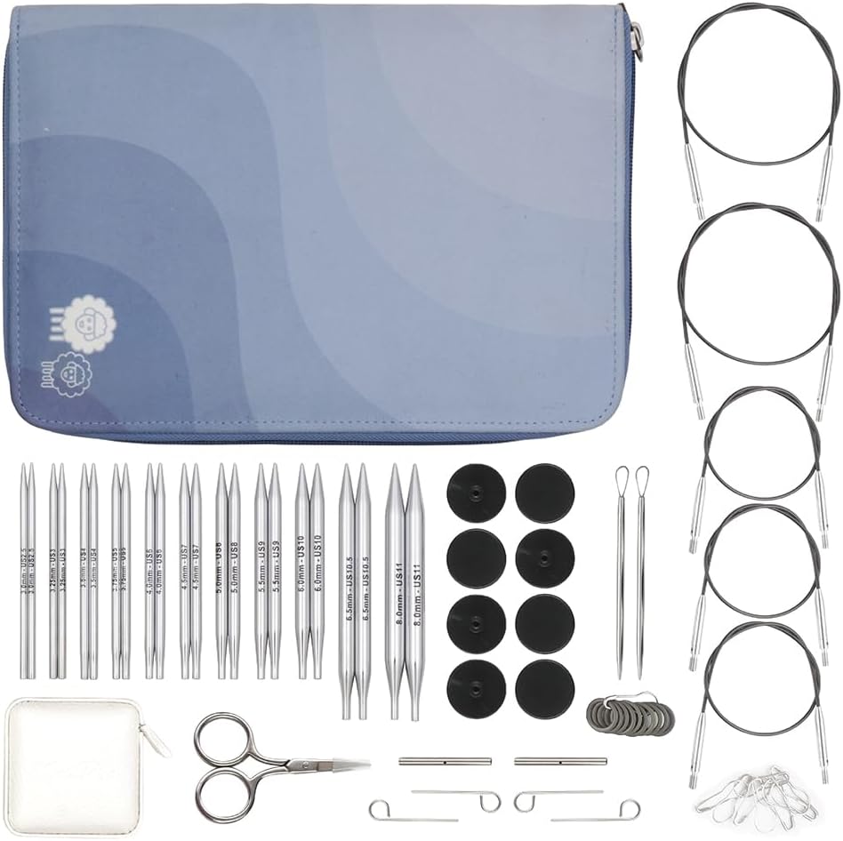 KnitPro Nova Regal Interchangeable Knitting Needle Set 4" (10cm)