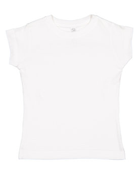 Rabbit Skins® Toddler Girls Fine Jersey T-Shirt