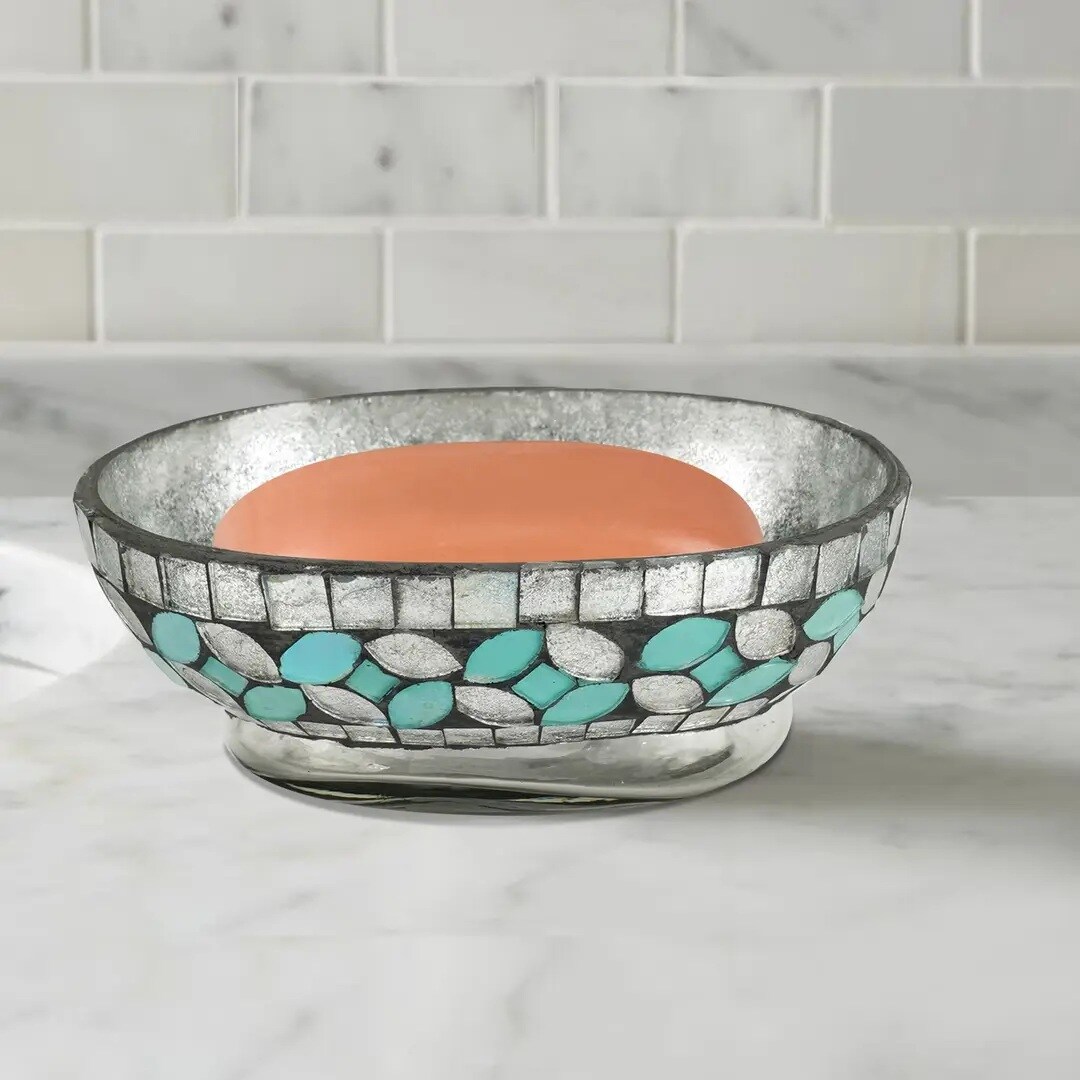 Soap Dish | Bathroom Counter, Shower & Kitchen | Mosaic/Steel