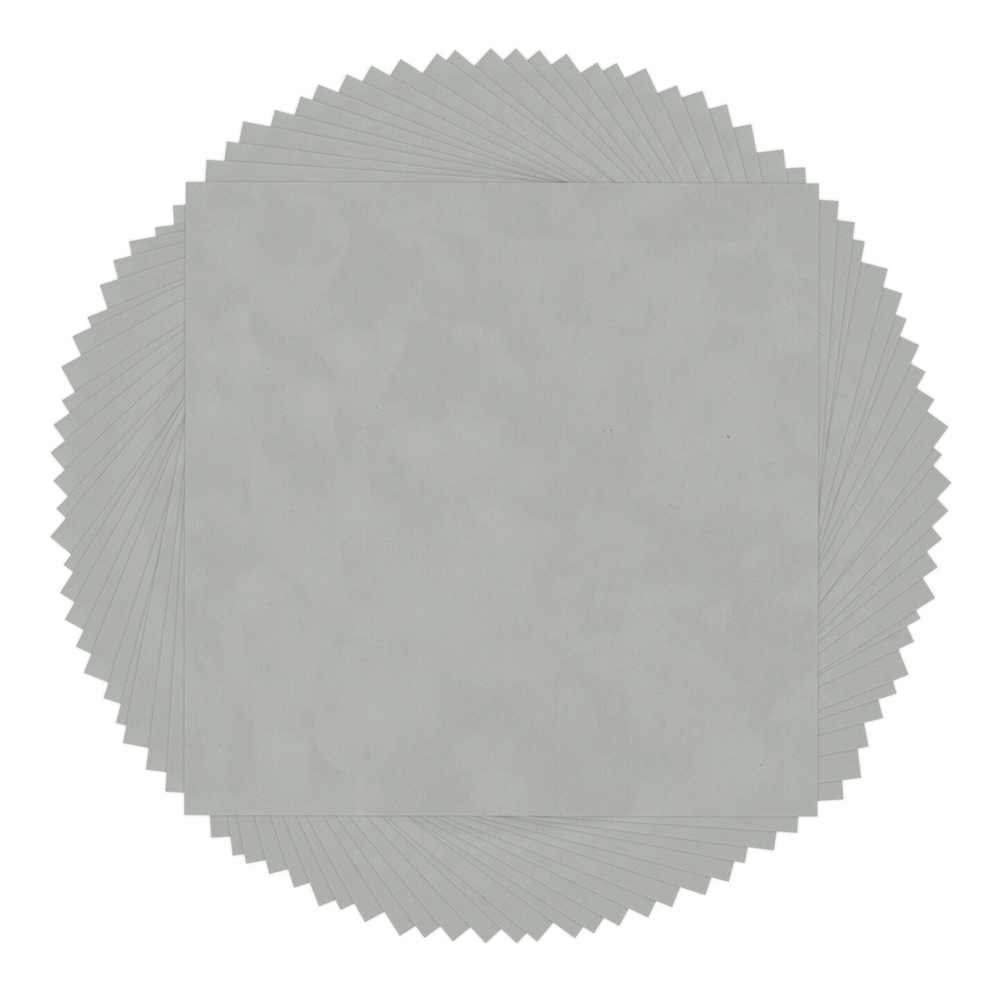 Light Grey Suede 10x10 Uncut Mat Board - Blank Sheets, No Opening