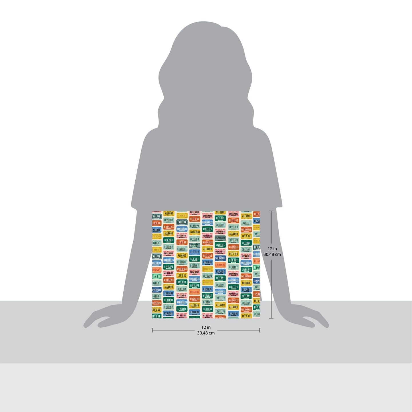 American Crafts Patterned Double-Sided Cardstock 12"X12"