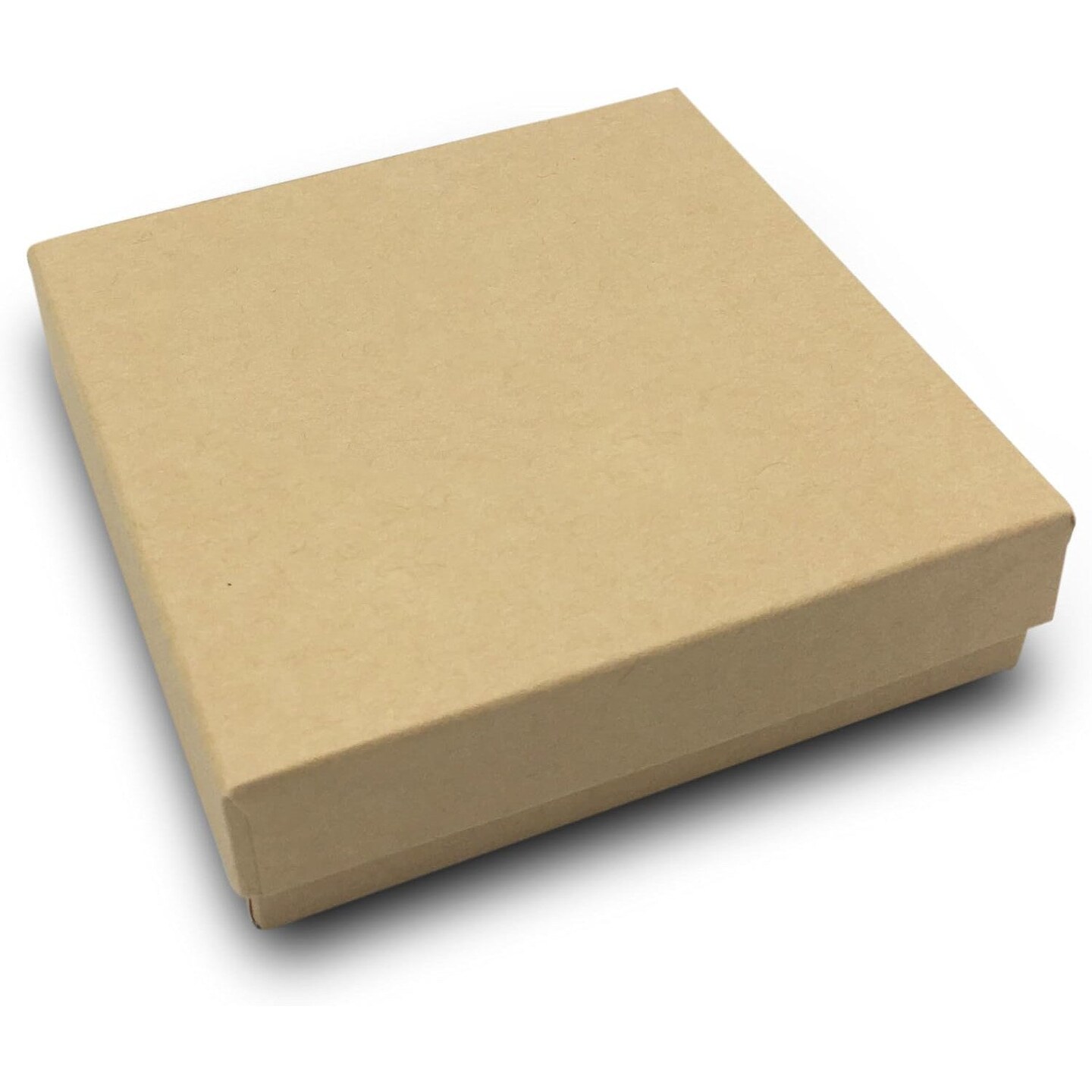 Kraft Cotton Filled Jewelry Box #33 (Case of 100) (Original Version)