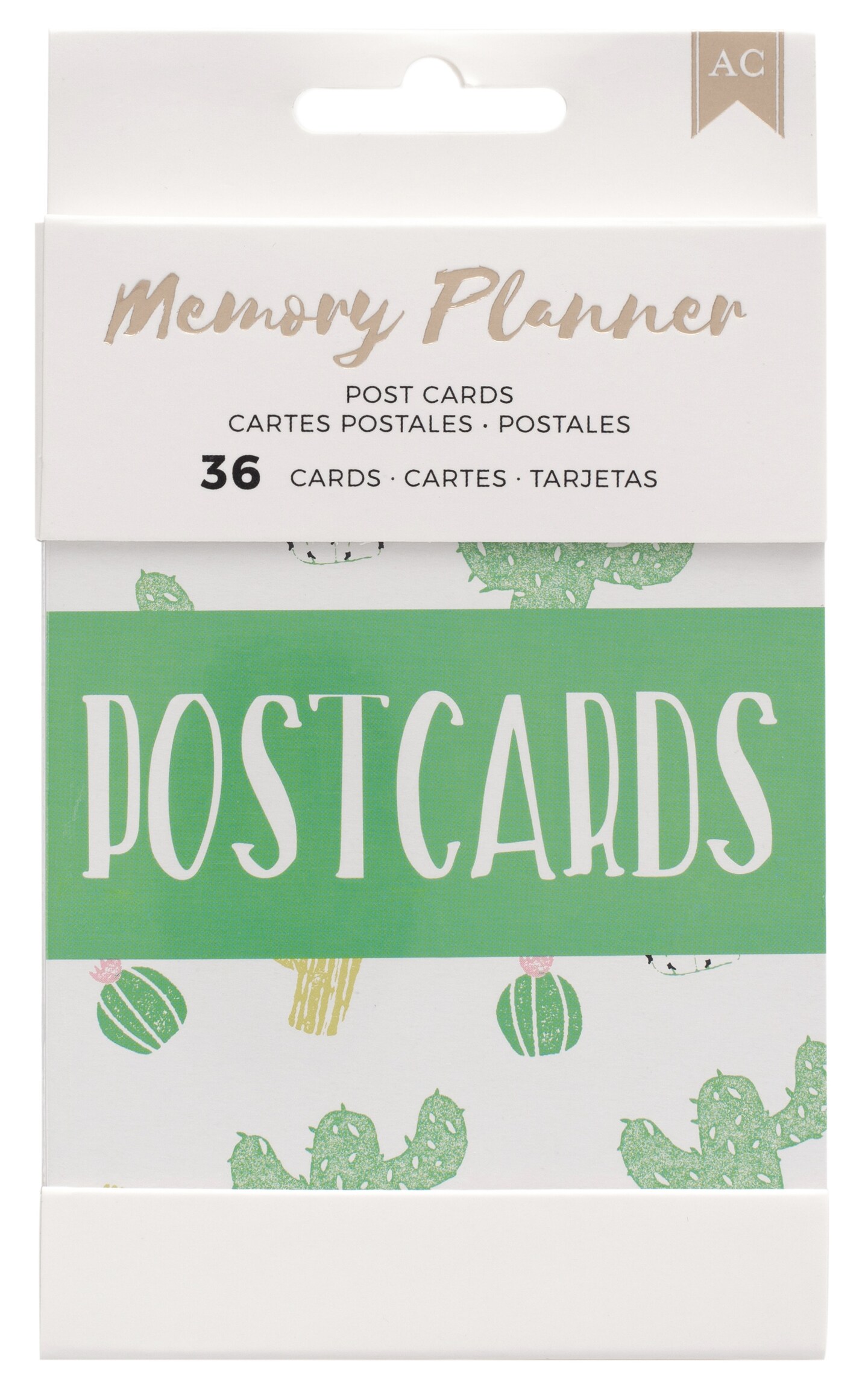 American Crafts Memory Planner Inserts-Small Postcards, 3.5"X6"