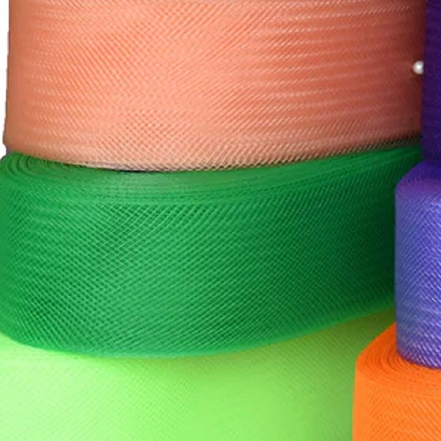 3 Yards White Stiff Crinoline Horsehair Braid for Sewing, Wedding Dresses, and Gowns &#xBC; Inch