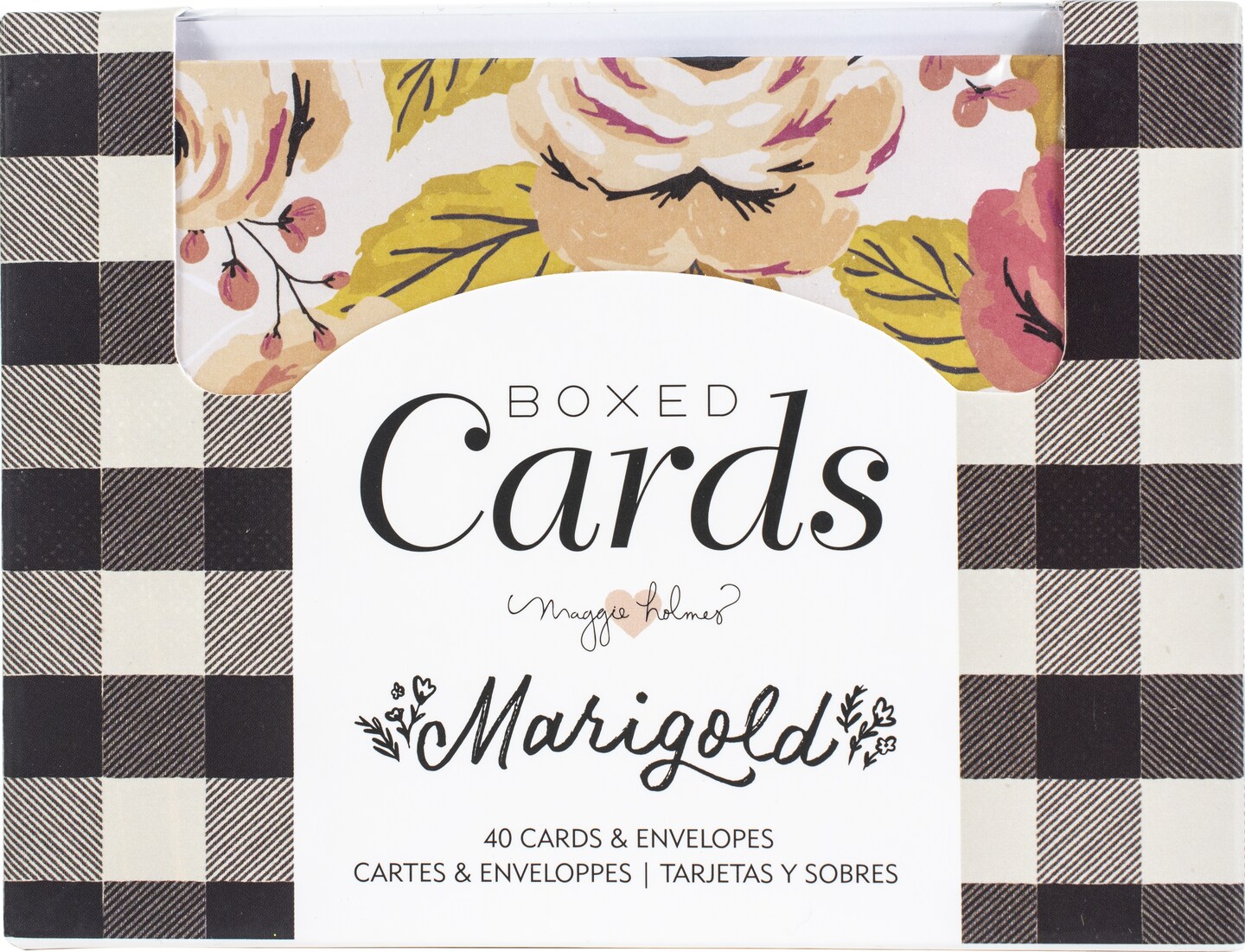 Crate Paper A2 Cards W/Envelopes (4.375"X5.75") 40/Box-Maggie Holmes Marigold