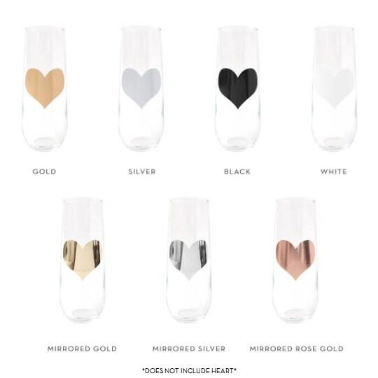 Set of 2 Personalized Mr and Mrs Stemless Flutes, Champagne Flutes, Wedding Gift, Custom Gifts, Wedding Toast, Couples Gift, His and Her