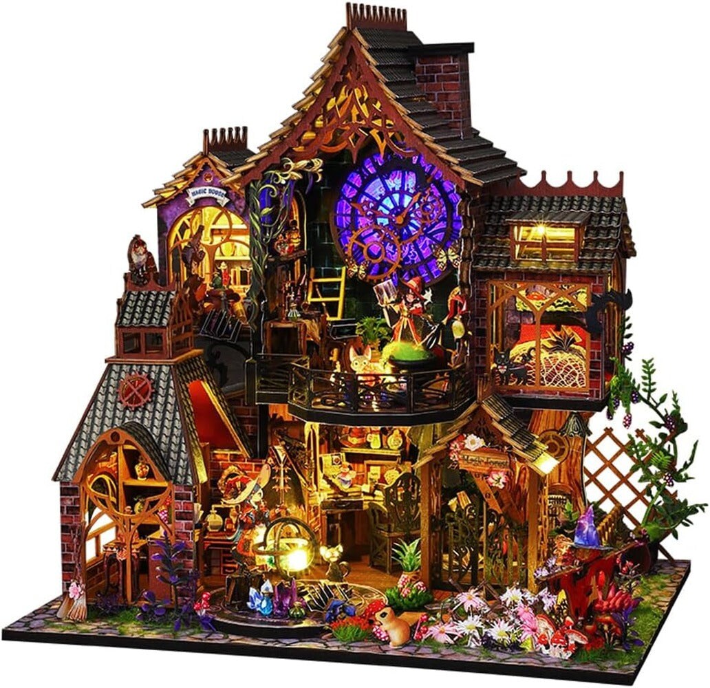 Miniature Wizardi Roombox Kit - Magic Forest Dollhouse Kit | Michaels