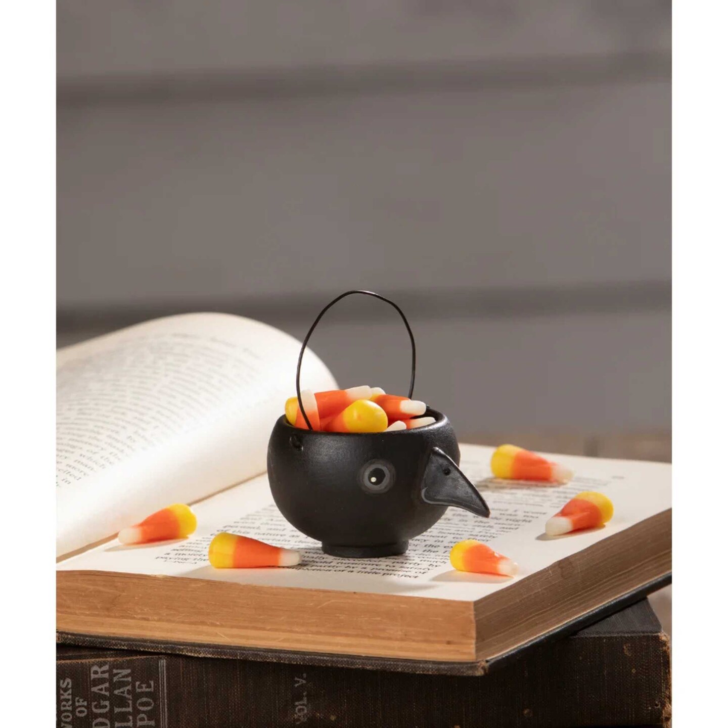 Bethany Lowe 1.5 Inch Caw Egg Cup Halloween Tree Ornament , Lightweight Halloween Decor Halloween Ornament