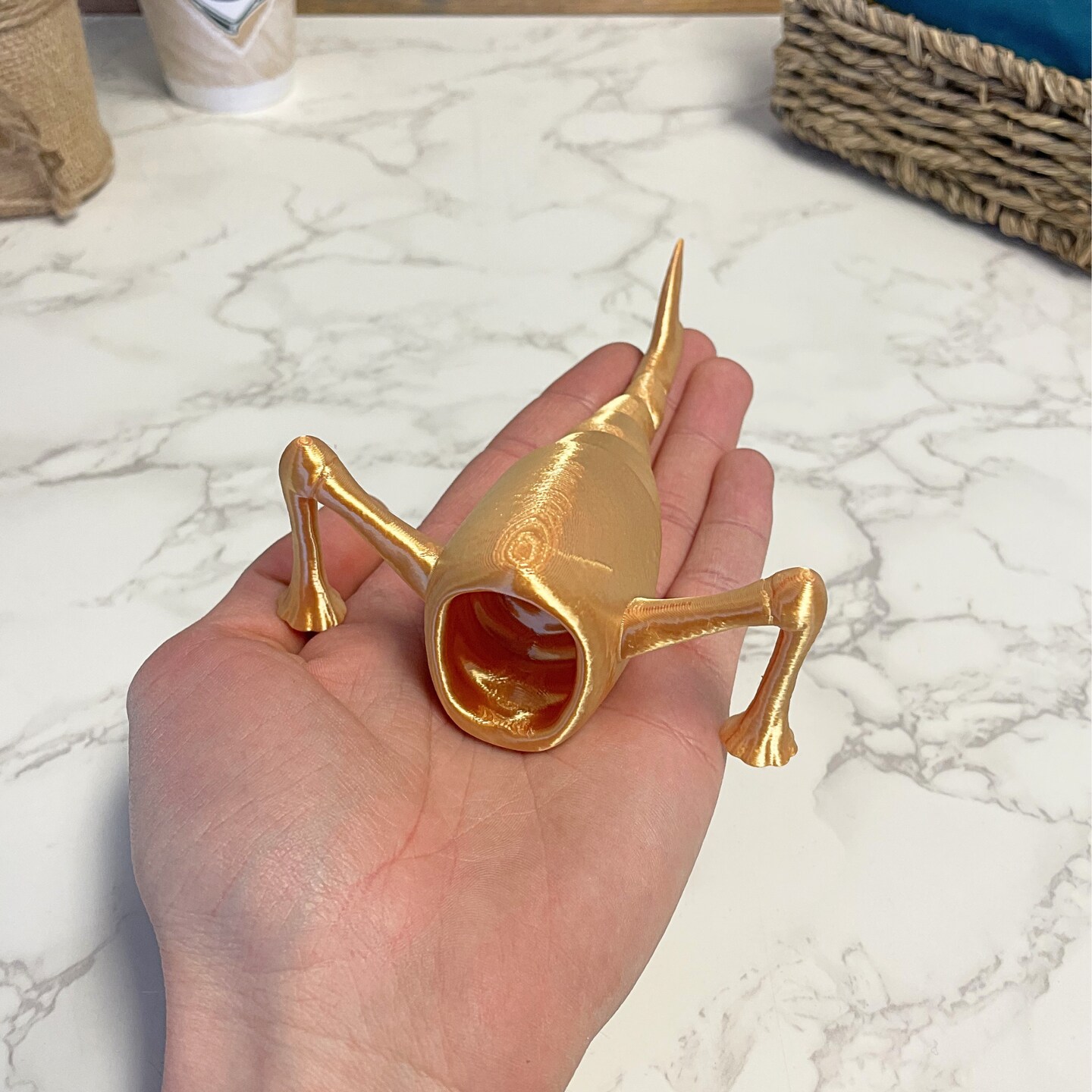 GoldeSea Eater Abyssal Cryptid Figurine – Giant Leviathan Sea
