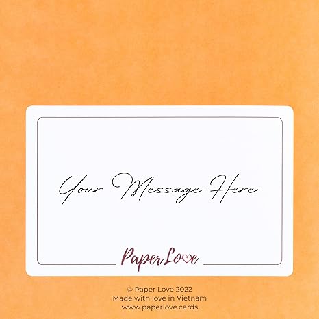 Paper Love Pop Up Christmas Card, 3D Merry Christmas, Gift for Christmas or Holidays, 5" x 7" Cover - Includes Envelope and Removable Note Tag