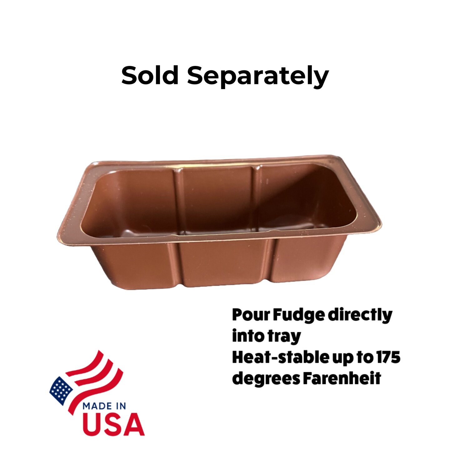 Made in USA - 50 Boxes - Fillable (empty) 1/2 lb. White Candy & Fudge Boxes - 5-1/2" x 2-3/4" x 1-3/4" - Food Safe