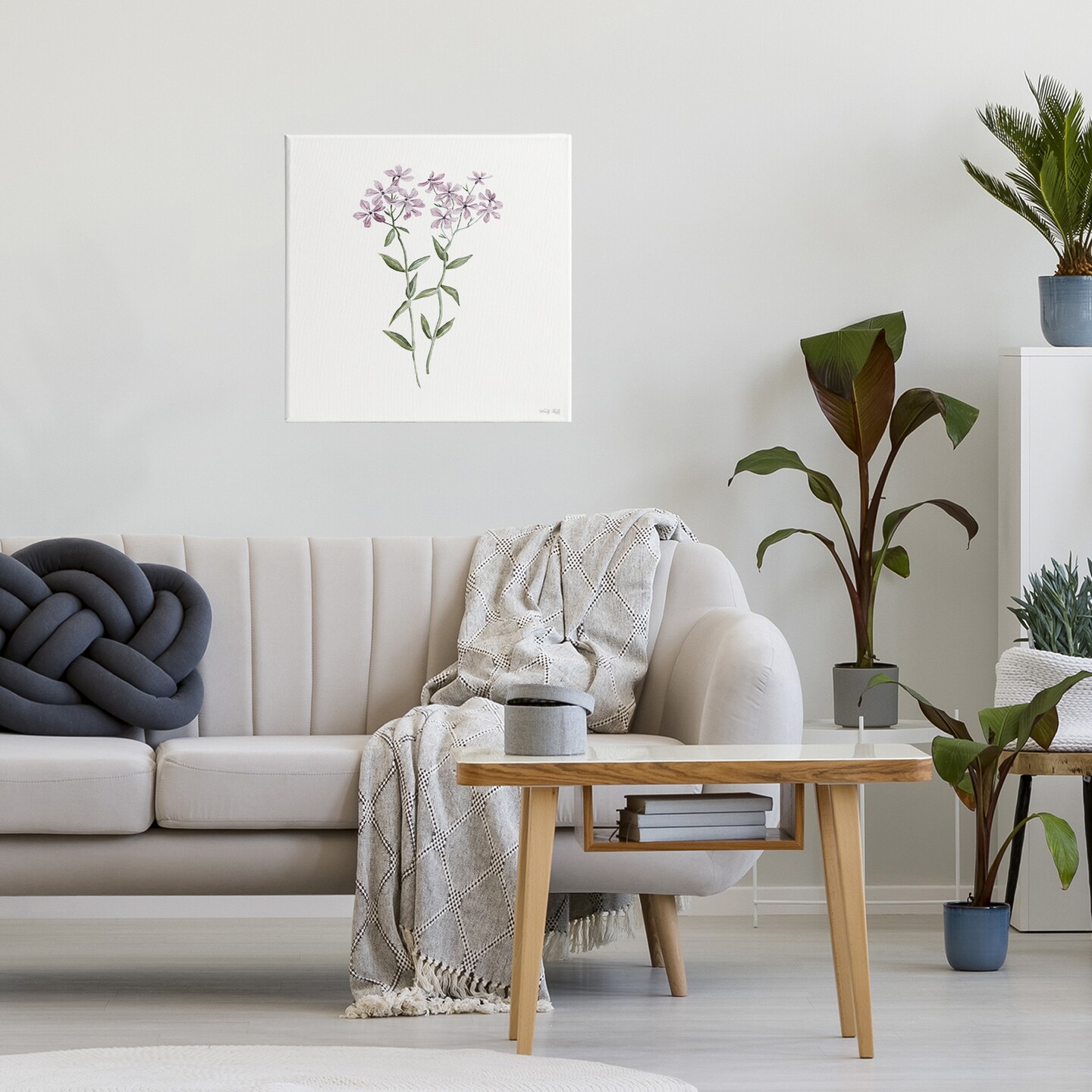 Stupell Industries Purple Phlox Botanical Canvas, design by Cindy Jacobs