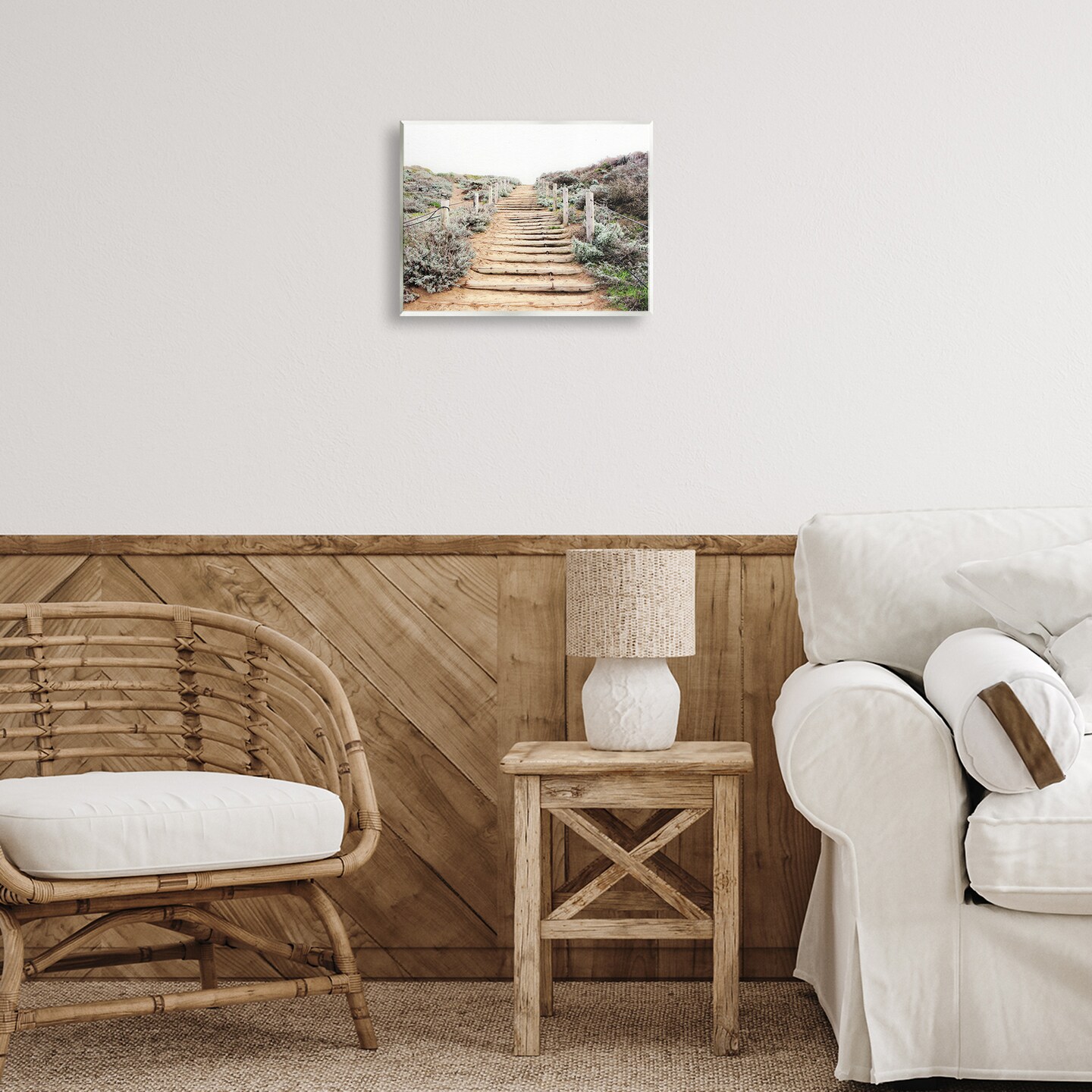 Stupell Industries Wooden Stairway to Heaven Wall Plaque, design by Leah Noel Art