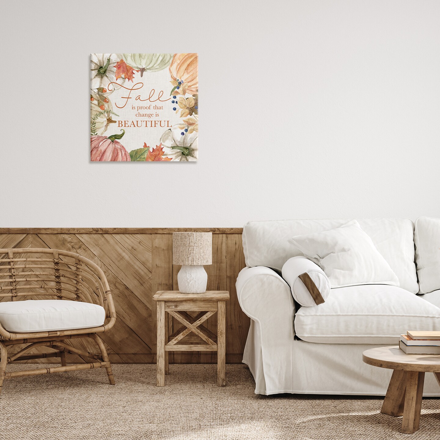 Stupell Industries Seasonal Change Is Beautiful Canvas, design by Livi Finn