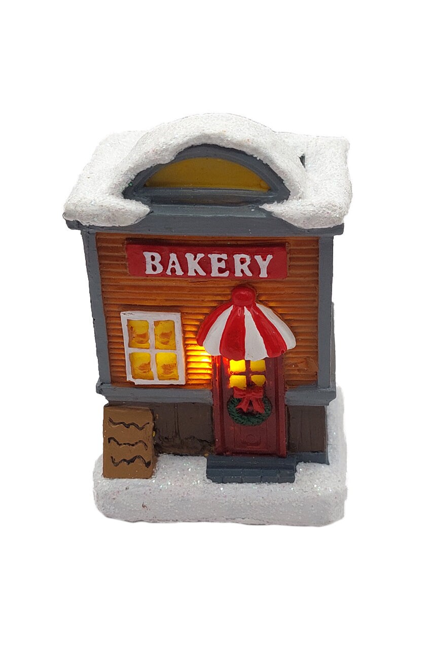Bakery - Christmas Village Collection by Wizardi F07N5-2D Bakery
