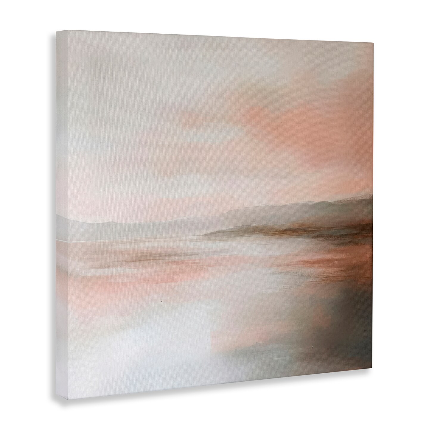 Stupell Industries Muted Landscape Abstract Coast Canvas, design by Petal Prints Design