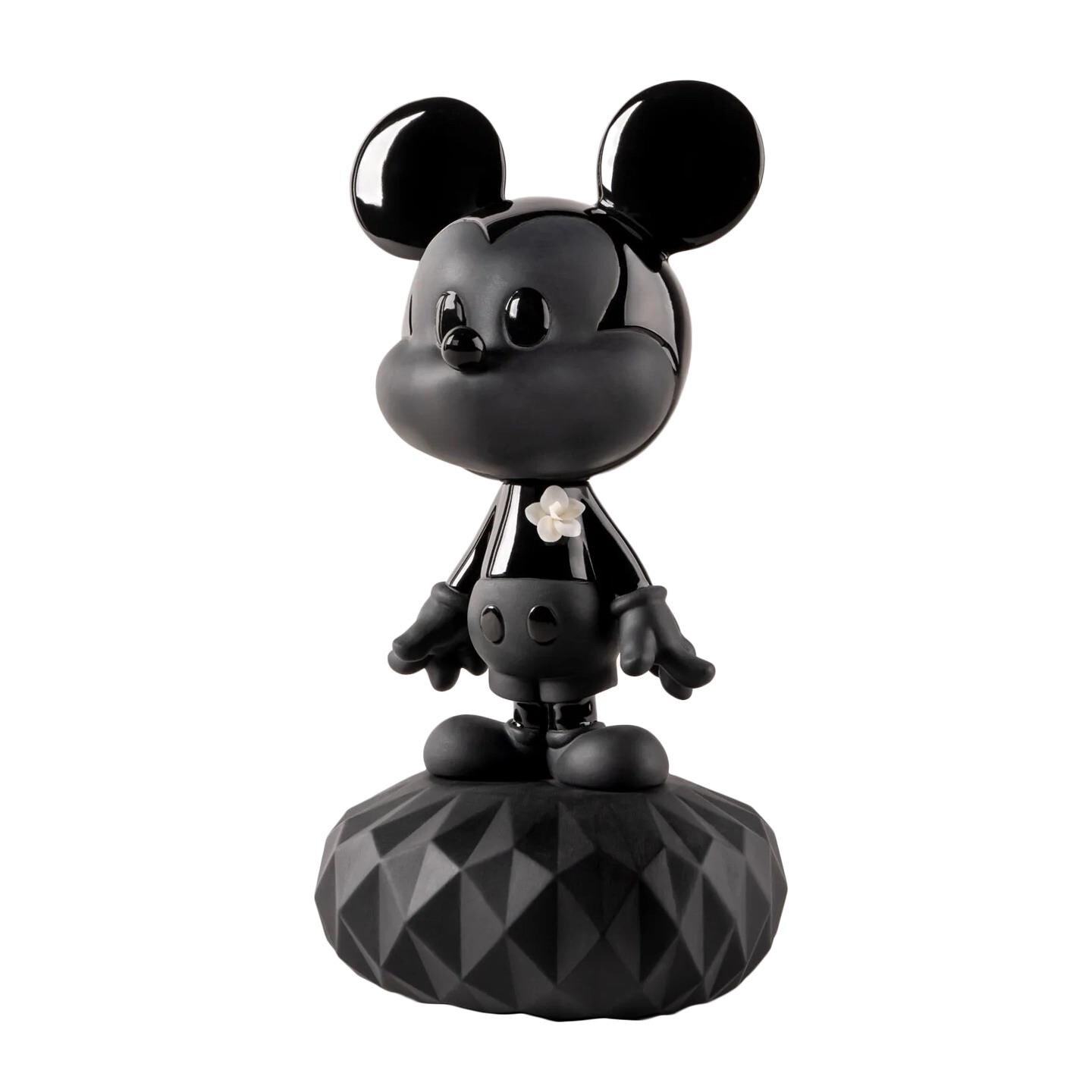 Lladro Mickey Mouse in Black Figurine | Michaels