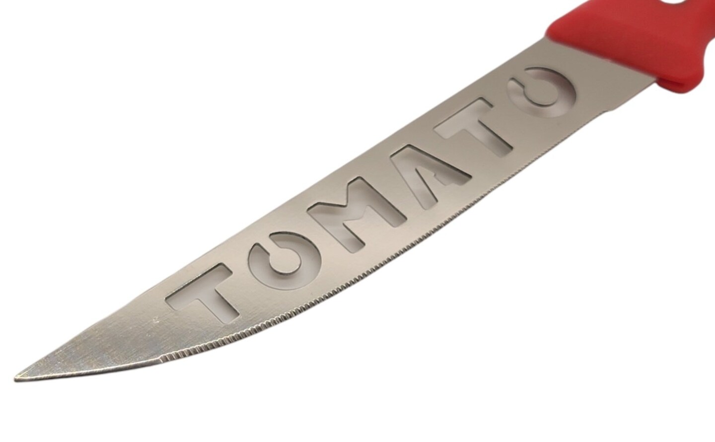 Handy Housewares 10&#x22; Serrated Stainless Steel Blade Tomato Slicing Knife Set - 2 Pack