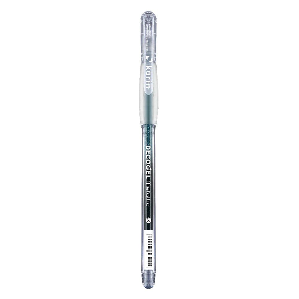 Karin Deco Gel 1.0 Metallic - T. Blue 317 Sparkle Gel Pen - Clearance