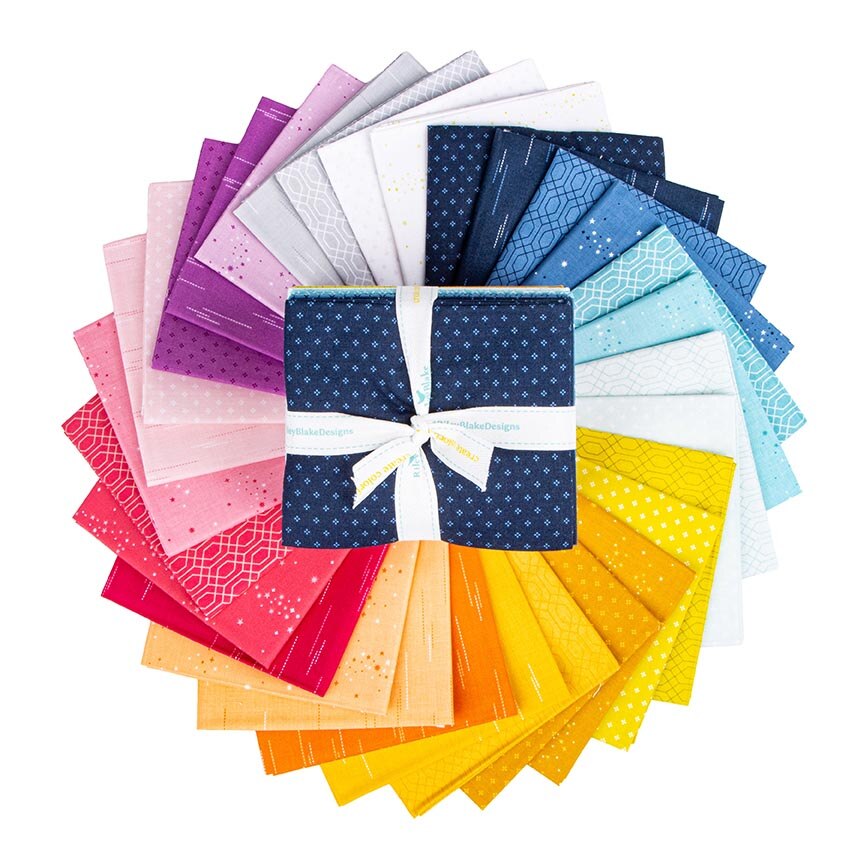 Fabric Riley Blake Precuts Essence 30pc Fat Quarter Bundle FQ-16460-30