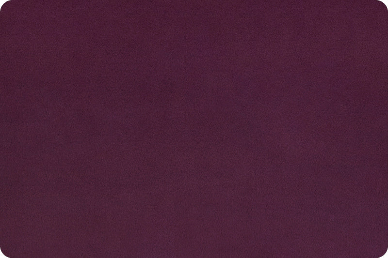 Fabric Shannon Wine Berry 90" Extra Wide Solid Cuddle 3 by the Quarter Yard C390-WINEBERRY
