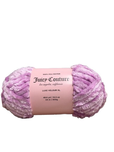 Juicy Couture Luxe Velour XL Yarn - 48.6 Yards | MakerPlace by