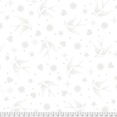 Fabric FreeSpirit Tula Pink Paper Fairy Flakes by the Quarter Yard PWTP157.PAPER