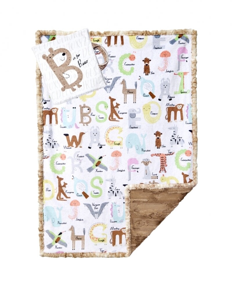 Fabric Shannon Read to Me ABCs Cuddle Quilting Kit ckreadtomeabcs
