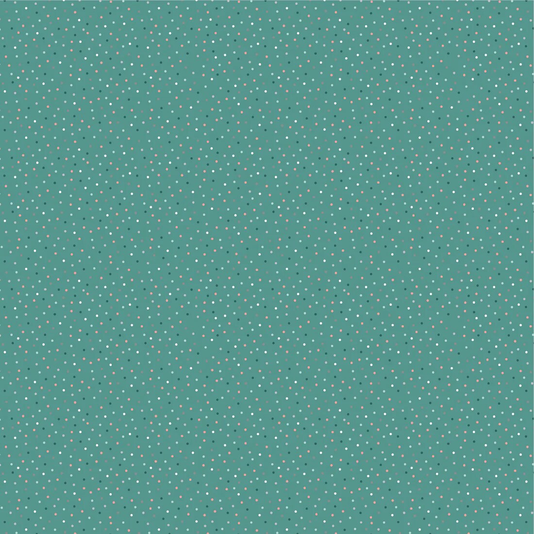 Fabric Poppie Cotton Teal Lakehouse Country Confetti by the Quarter Yard CC20189