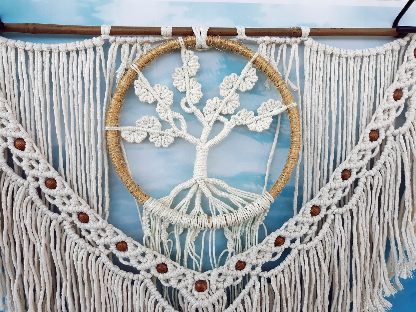 その他 Macrame Life Macrame Tree of Life,macrame Dreamcatcher Wall Hanging,modern