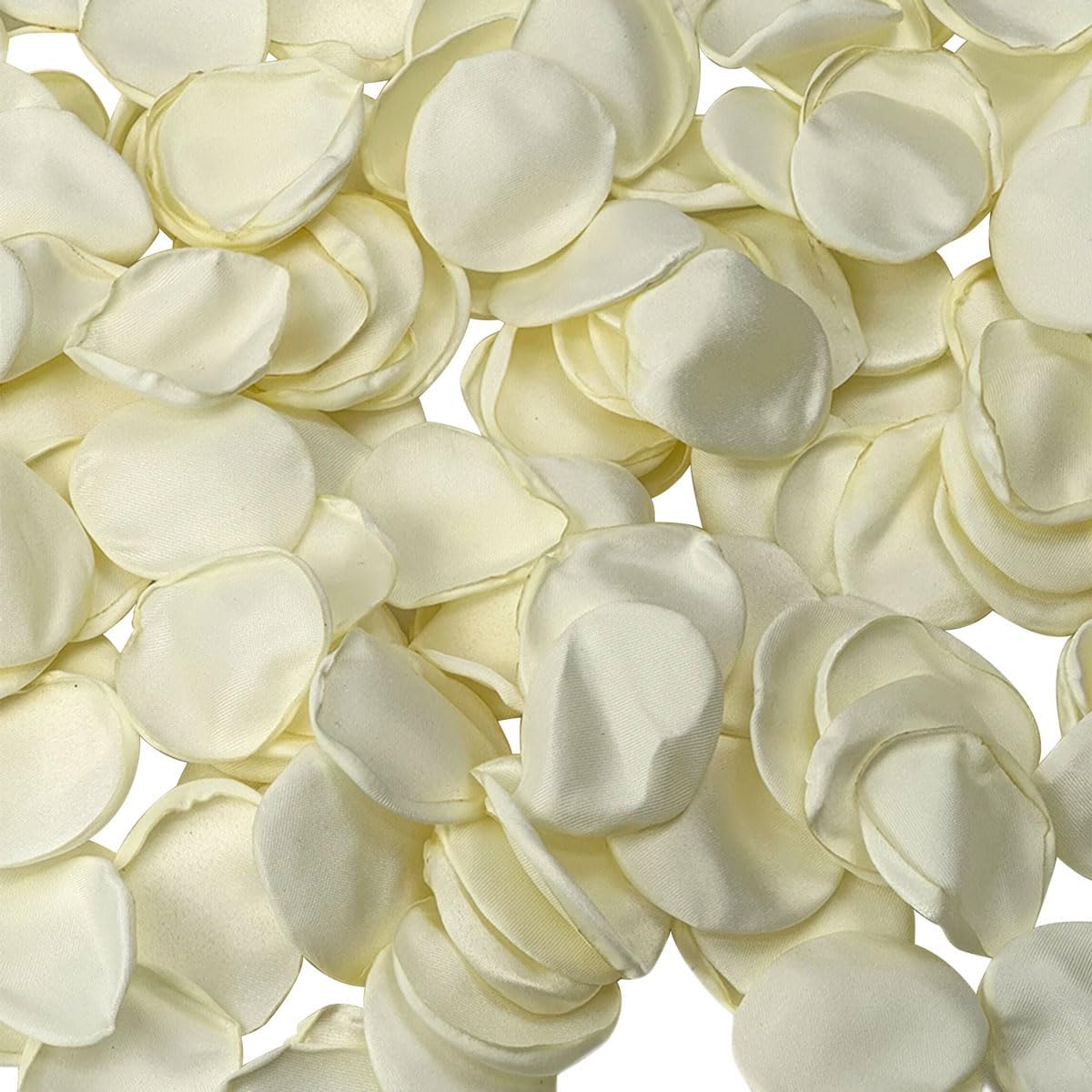 200 Pcs Silk Rose Ivory Petals
