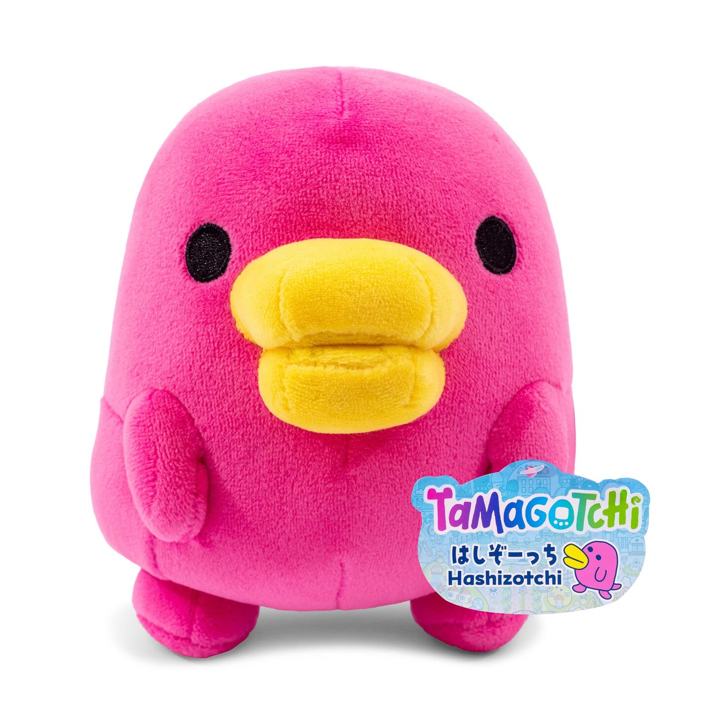 Bandai 90784 Sac à Dos Peluche Tamagotchi Hashizotchi – 3 En 1 Transformable Œuf à Adulte, Pour Enfants 3 Ans Et Plus