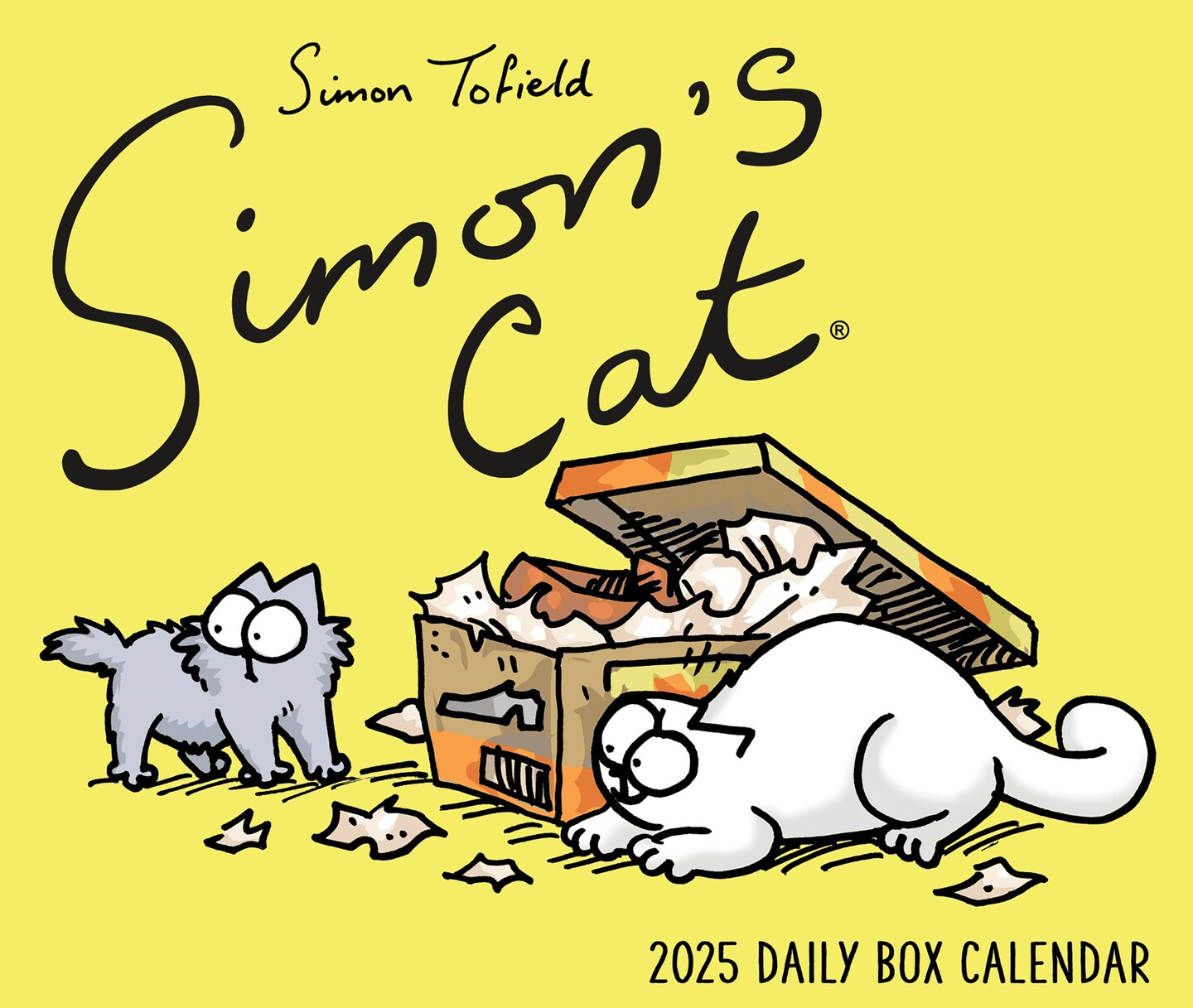 Simon&#x27;s Cat 2025 Box Calendar, Daily Desktop
