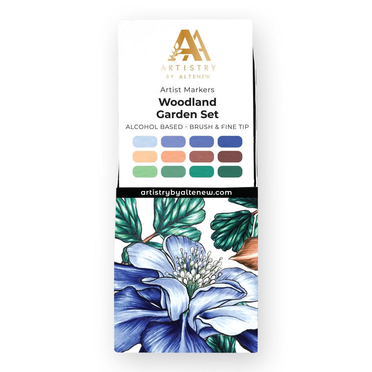 Woodland Garden &#x26; Firewood Garden Artist Alcohol Markers
