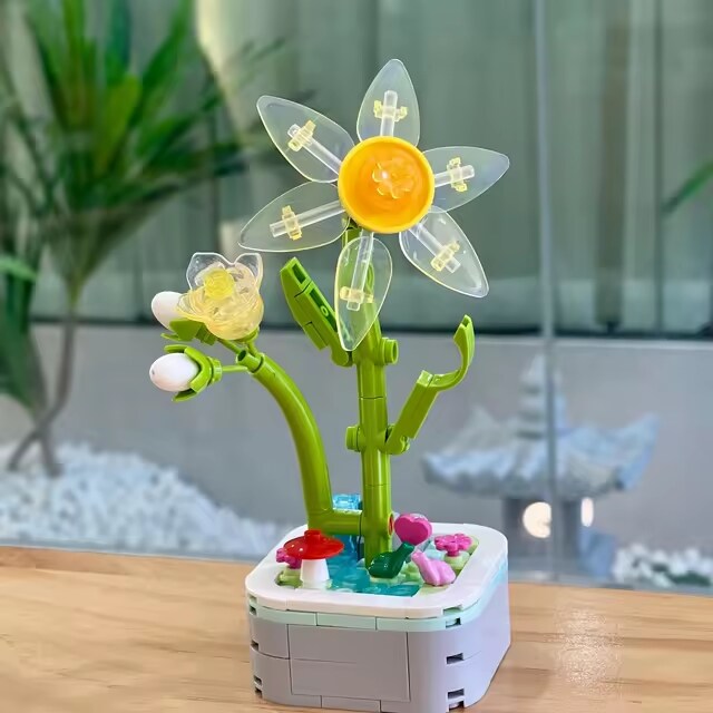 Flowerグッズになります。 Amazon.com: Flowers Music Box Building Block Kit with Light-713PCS