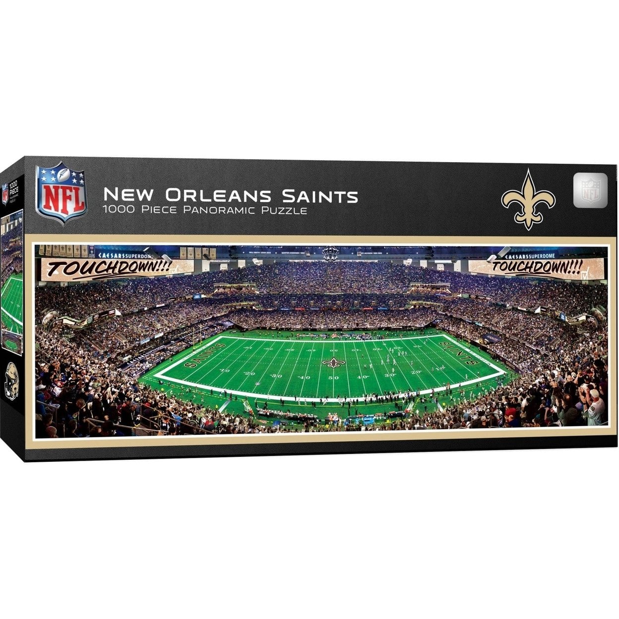 Orleans Saints - 1000 Piece Panoramic Jigsaw Puzzle