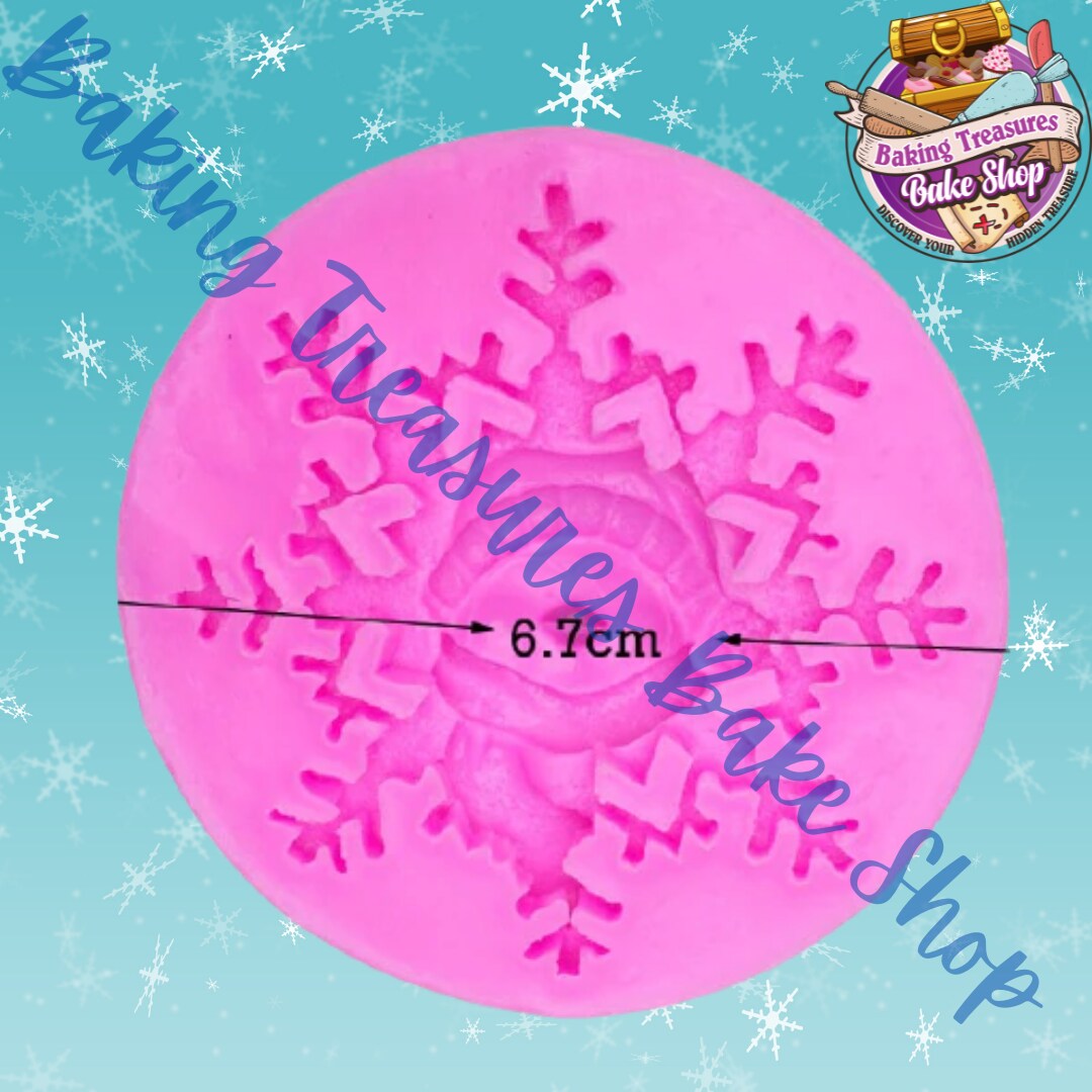 PENGUIN Snowflakes Silicone Mold