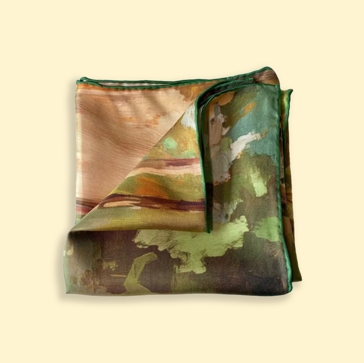 Pure Silk Square Scarf - Teddy Bears 27 In, Mulberry Twill Silk