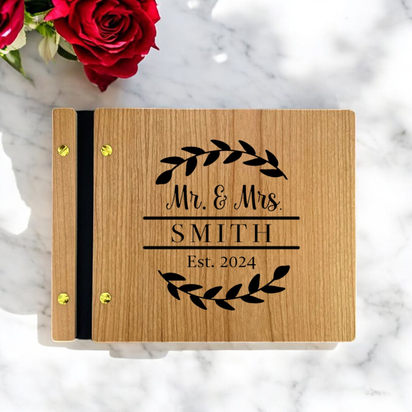 Lavender Wedding guest book, guest book, personalised guest book, flowers, wedding guestbook, wooden guest book, on sale guestbook, rustic wedding