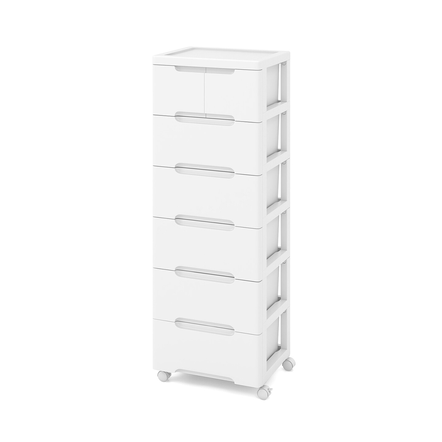 Rolling Storage Cabinet with Universal Wheels