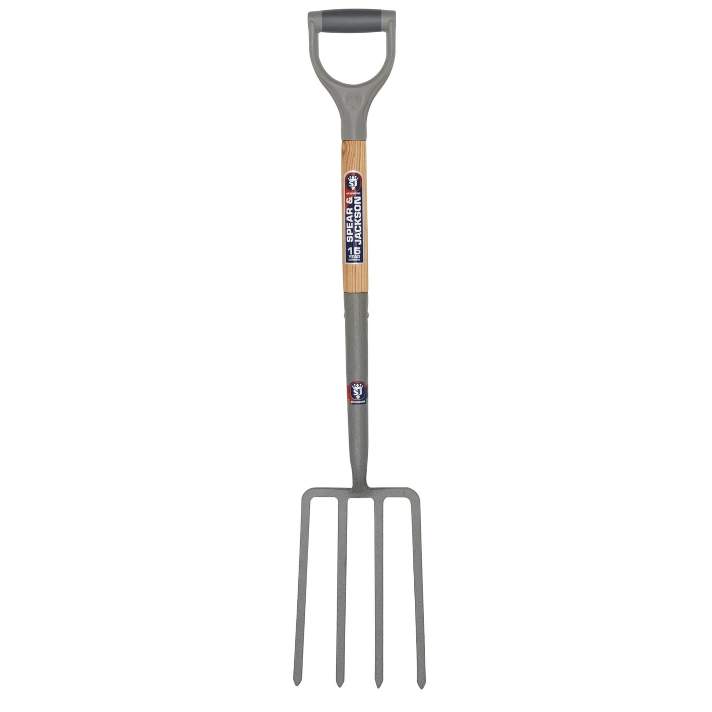 Spear &#x26; Jackson Neverbend Carbon Digging Fork &#x2013; Durable Carbon Steel Garden Fork for Heavy-Duty Digging and Cultivation