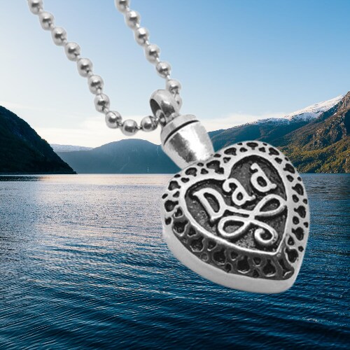 Cremation Necklace For Dad Cremation Necklace For Dad Mom Urn