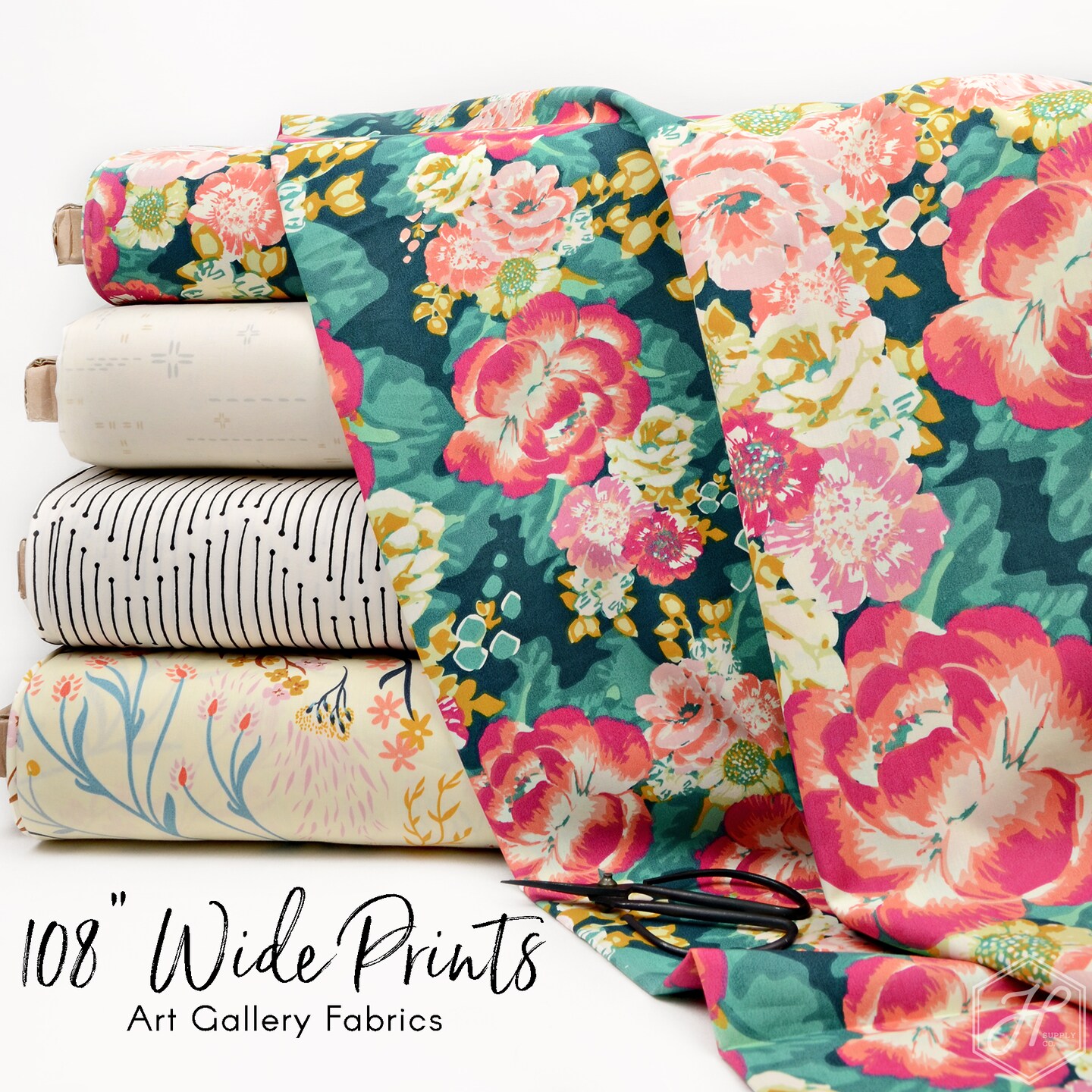 Garden Dream Wideback (108 Inch) in Summer Homestead (wide-sbc-sh-20) | 108 Edition Wide Backs | AGF Studio | Art Gallery