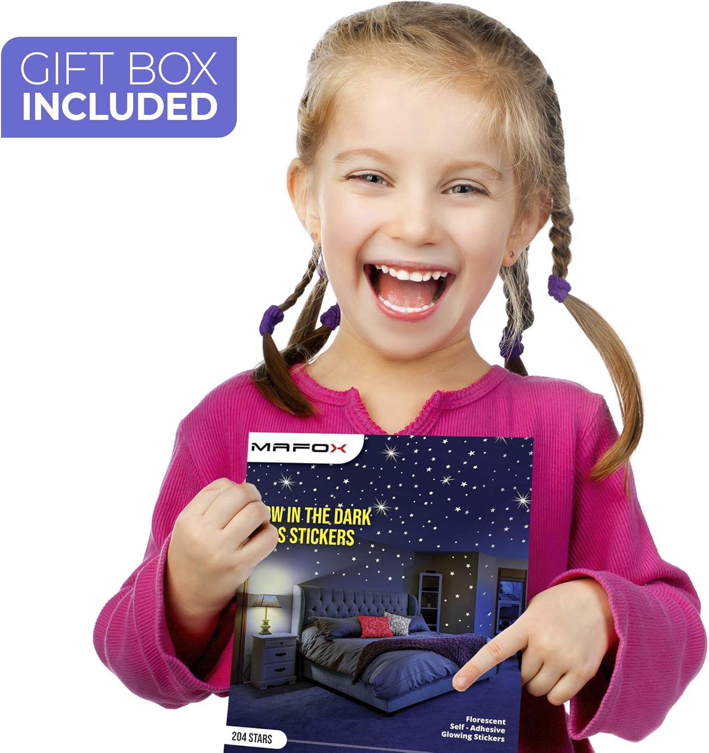 Glow in The Dark Stars for Ceiling or Wall Stickers