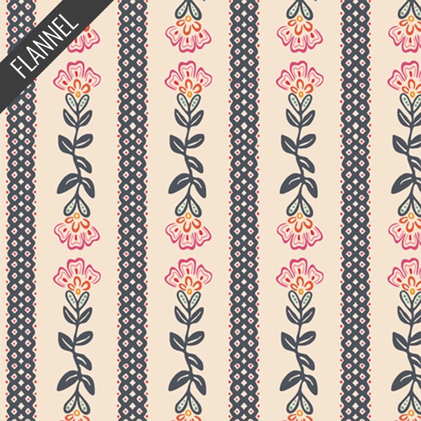 Harmonious Living Flannel in Multi (f54610a) | Art Gallery Flannel | AGF Studio | Art Gallery