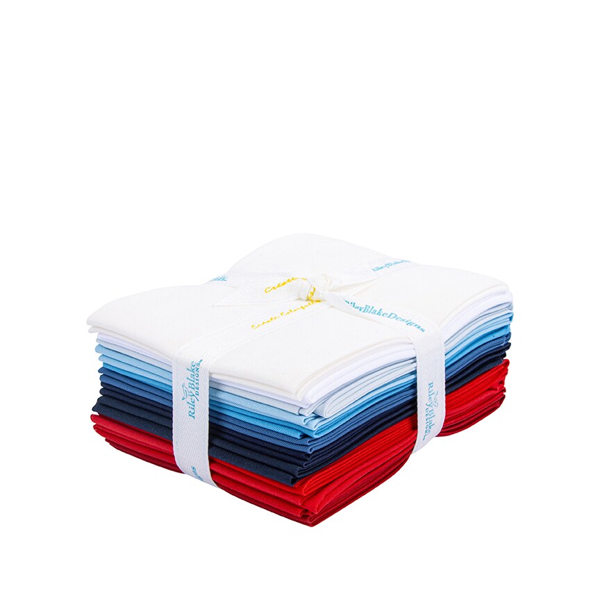 Confetti Cotton Fat Quarter Bundle in Patriotic by Riley Blake (FQ-PAT120-12)